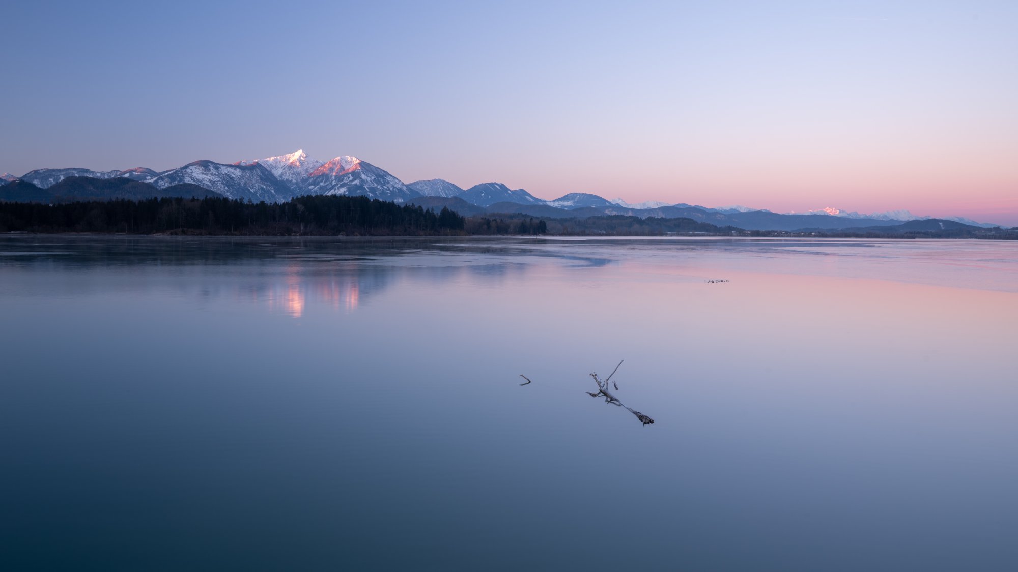 Volkermarkt dam, Carinthia, Austria