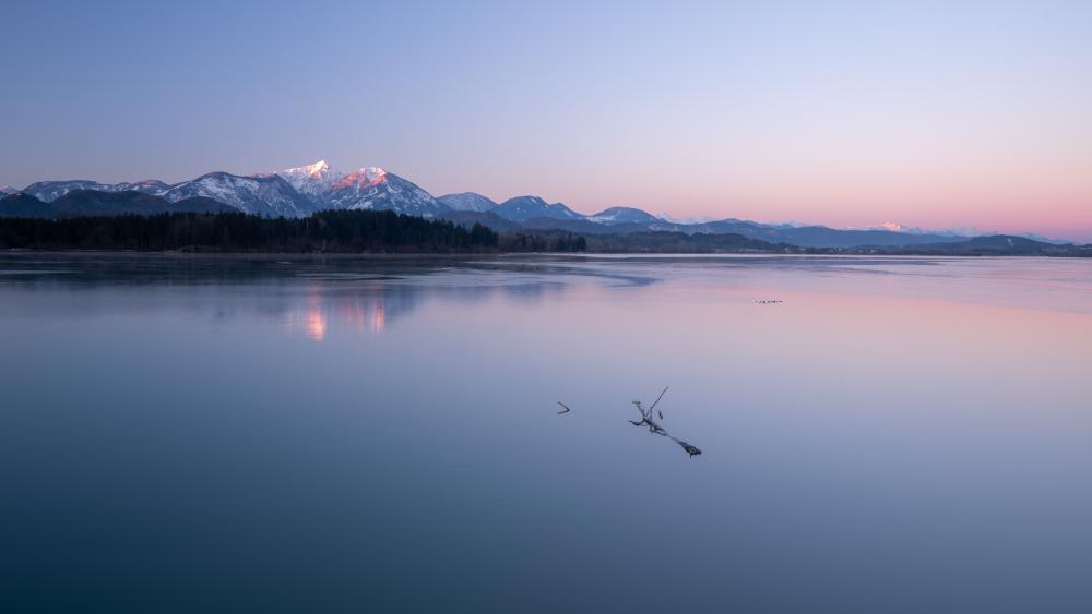 Volkermarkt dam, Carinthia, Austria