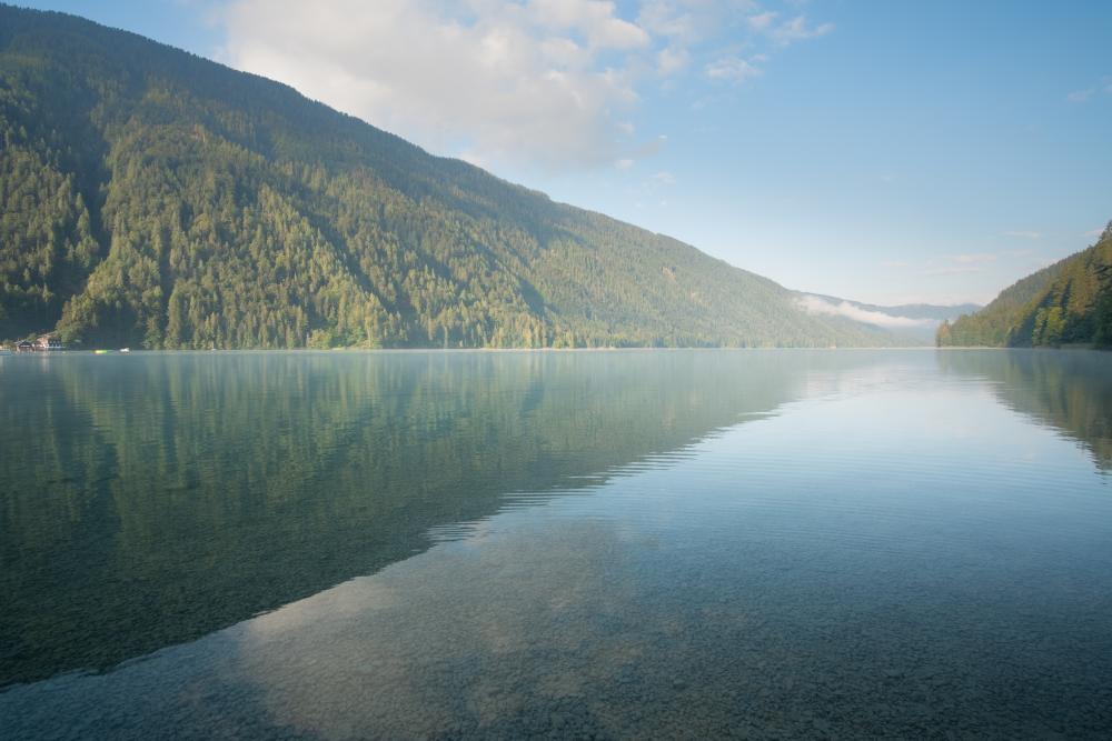 Summer at Lake Weissensee, Carinthia, Austria