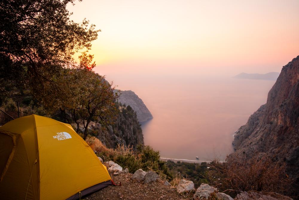 Butterfly valley camping, Turkey
