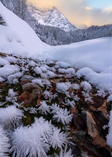 Winter in Zell-pfarre, Austria