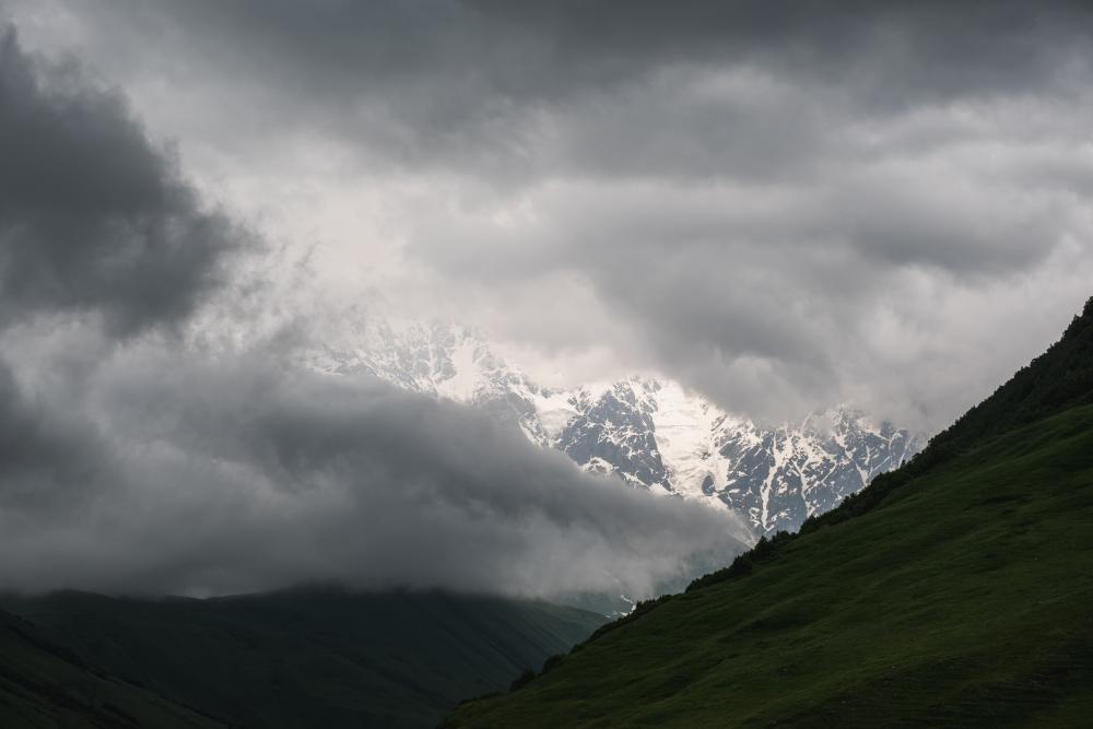 After the storm, Ushguli, Georgia