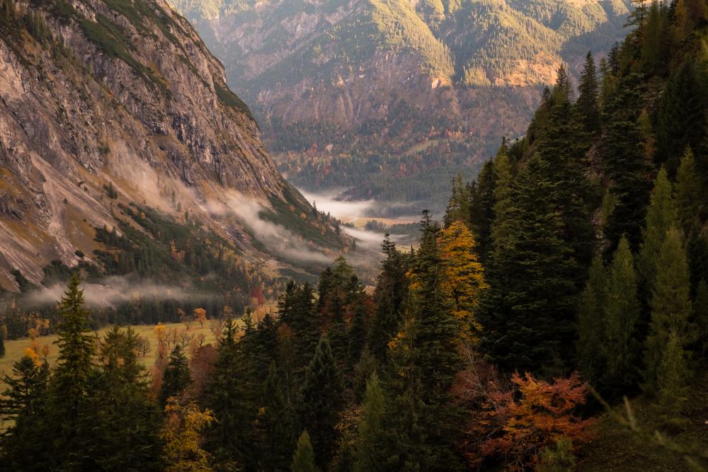 Autumn in Eng Valley, Austria