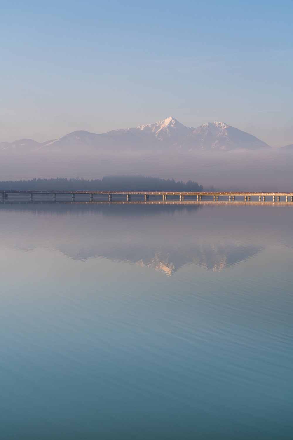 Völkermarkt dam, Carinthia, Austria