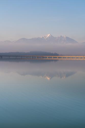 Völkermarkt dam, Carinthia, Austria