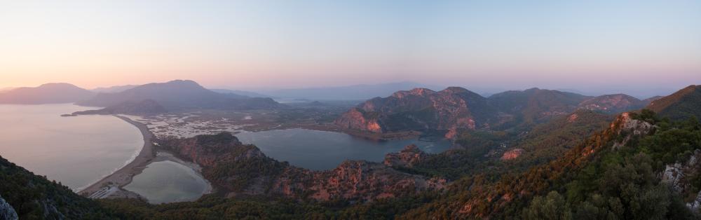 Iztuzu beach sunset, Turkey
