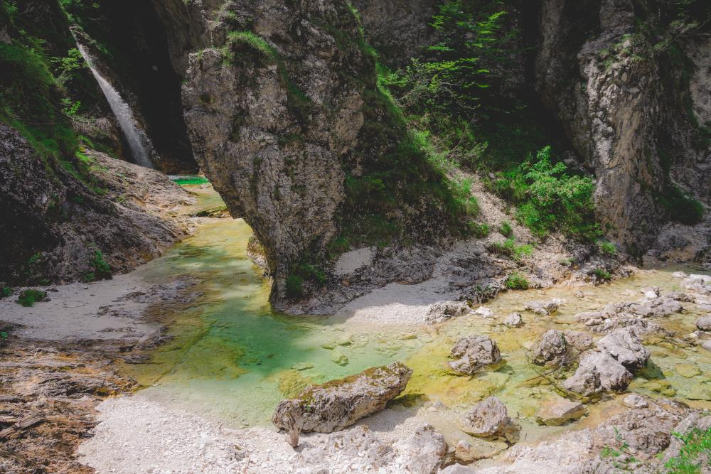Zapotoški waterfall, Slovenia