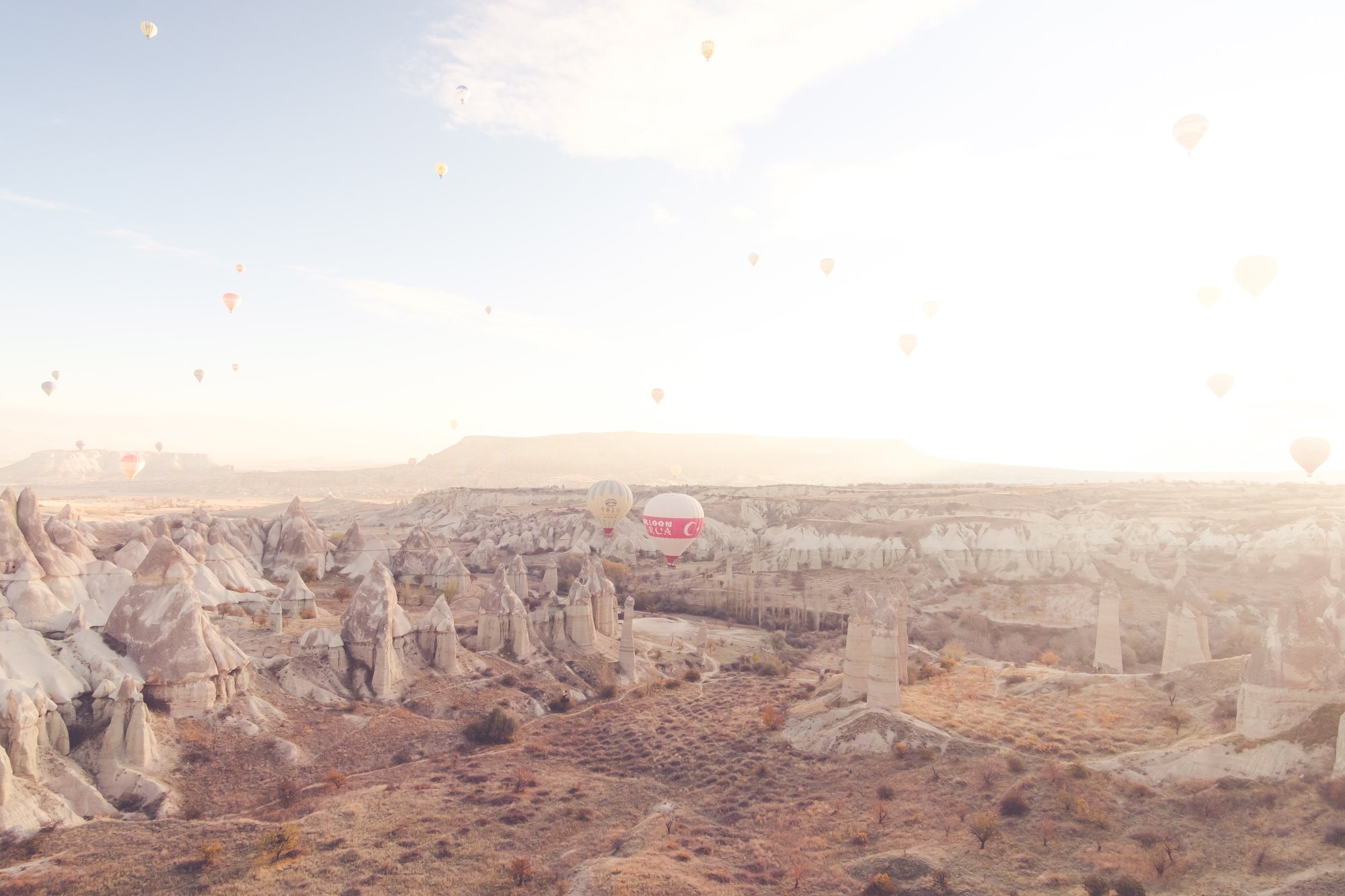 Sunrise at Love Valley, Cappadocia