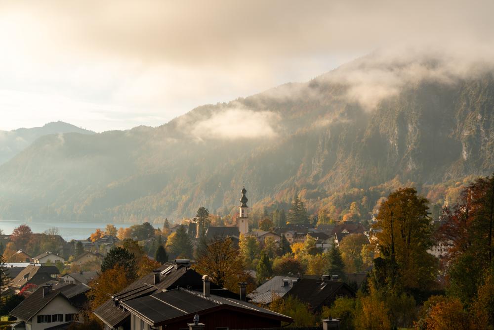 St.Gilgen, Wolfgangsee, Salzkammergut, Austria