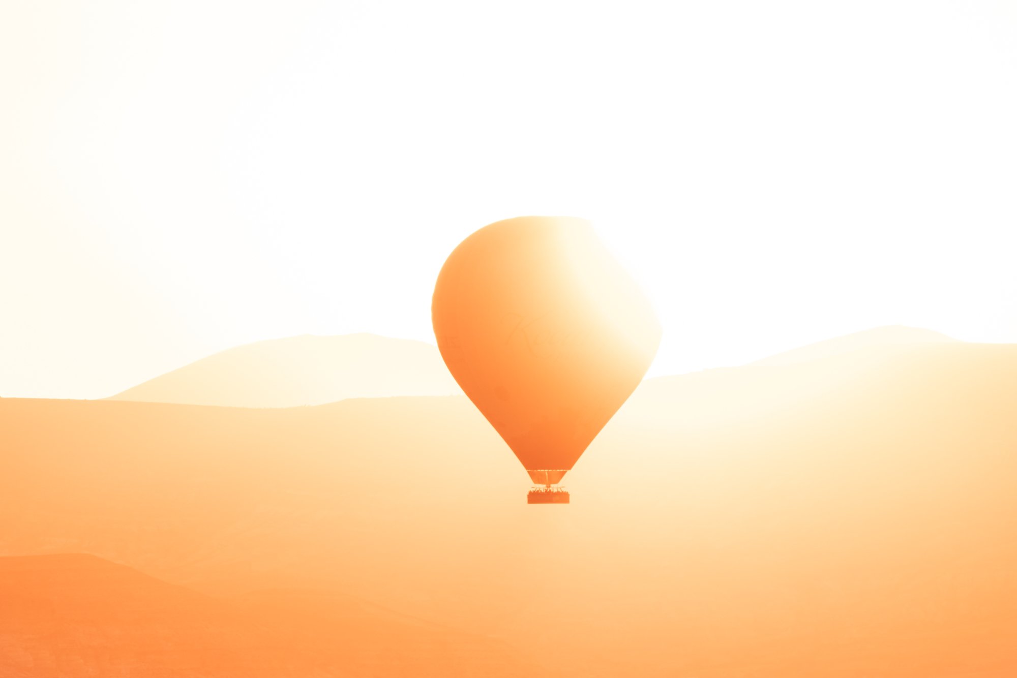 Hot air balloon, Cappadocia, Turkey
